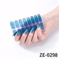 thumbnail image 1 of Gel Nail Stickers, 16 Sheets Glitter Self-Adhesive Nail Polish Wraps for Women DIY Nail Art, 1 of 4