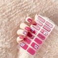 thumbnail image 1 of Gel Nail Stickers Full Nail Wraps Semi Cured Gel Nail HO T Glitter Strips X2T5, 1 of 8