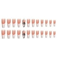 Gel on Nails Coffin on Tips Short Soft Gel Nail Tips Coffin Tips for