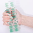thumbnail image 1 of Gel Nails Stickers Full Covers Adhesive French Manicure Strips Quick Apply Not Lamp Light Required Salon Quality, 1 of 9