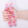 thumbnail image 1 of Gel Nails Stickers Full Covers Adhesive French Manicure Strips Quick Apply Not Lamp Light Required Salon Quality, 1 of 9
