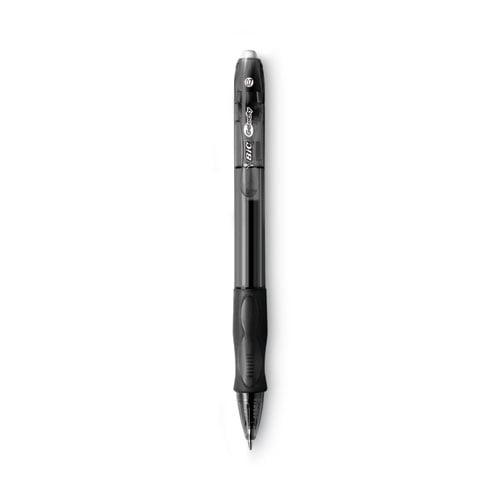 Gel-ocity Gel Pen, Retractable, Medium 0.7 mm, Black Ink, Translucent Black Barrel, Dozen Gel-ocity Gel Pen, Retractable, Medium 0.7 mm, Black Ink, Translucent Black Barrel, Dozen