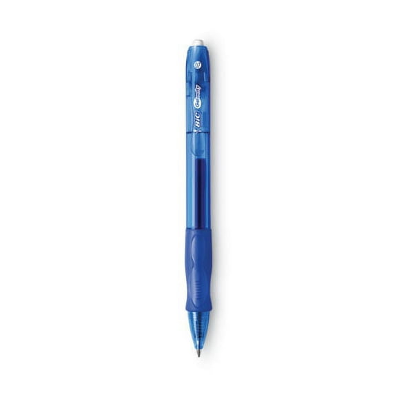 Gel-Ocity Gel Pen, Retractable, Medium 0.7 Mm, Blue Ink, Translucent Blue Barrel, Dozen | Bundle of 2 Dozen