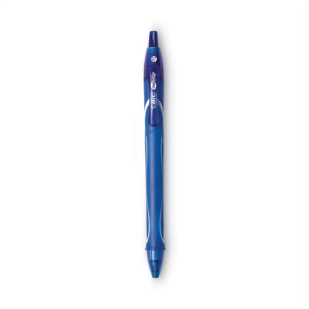 "Gel-Ocity Quick Dry Gel Pen, Retractable, Medium 0.7 Mm, Blue Ink, Blue Barrel, Dozen | Bundle of 10 Dozen"