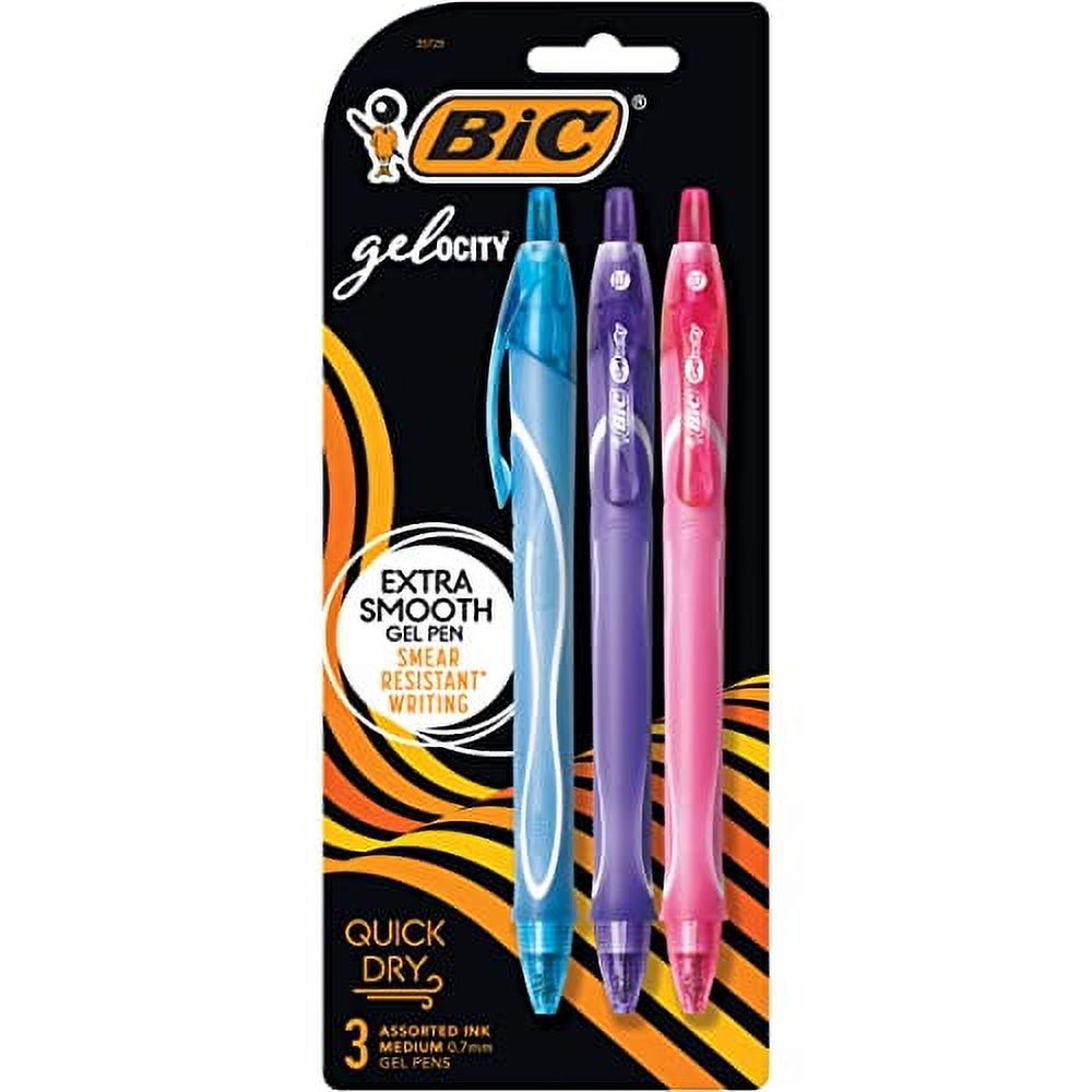 GelOcity Quick dry Gel Pens Medium Point Retractable Gel Pens (0.7mm