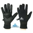 thumbnail image 1 of Gel Padded Thermal Gloves (1 Pair) with Wrist Straps for Ice Figure Skating Skiing Snowboarding Winter Sports, 1 of 7