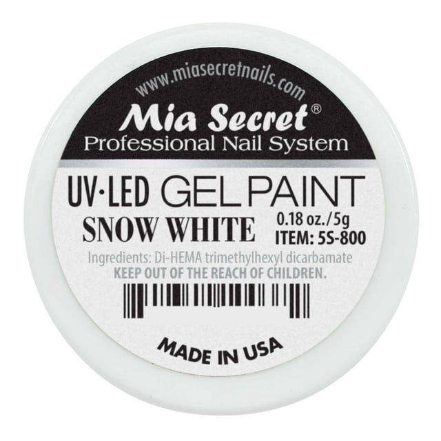 Mia Secret Snow White Gel Paint - Walmart.com