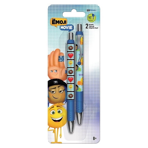 Gel Pen 2pk - Emoji Movie New iw0131