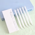 thumbnail image 1 of SHENGXINY 5PCS Gel Pen Morandi Neutral Tone Push Gel Pen for Daily Document Writing Marking Quick Drying Ink Fine Writing Nib High Texture Design Comfortable Grip, 1 of 6