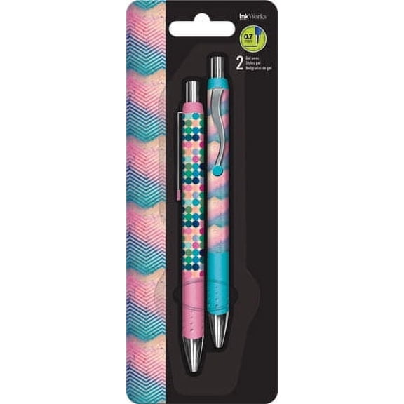 Gel Pen - Pretty Pop - 2pk New Toys Gifts Stationery iw0065