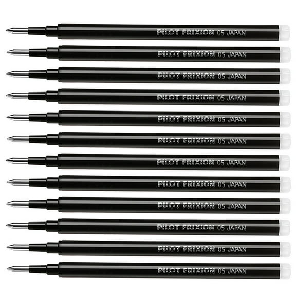 Gel Pen Refill Ink For PILOT FriXion 0.5mm Needle Tip BLS-FR5 Erasable Pens  Black/Blue Ink