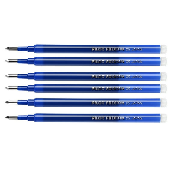 Gel Pen Refill Ink For PILOT FriXion 0.5mm Needle Tip BLS-FR5 Erasable Pens  Black/Blue Ink