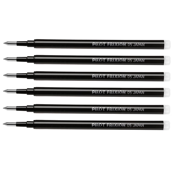 Gel Pen Refill Ink For PILOT FriXion 0.5mm Needle Tip BLS-FR5 Erasable Pens Black/Blue Ink