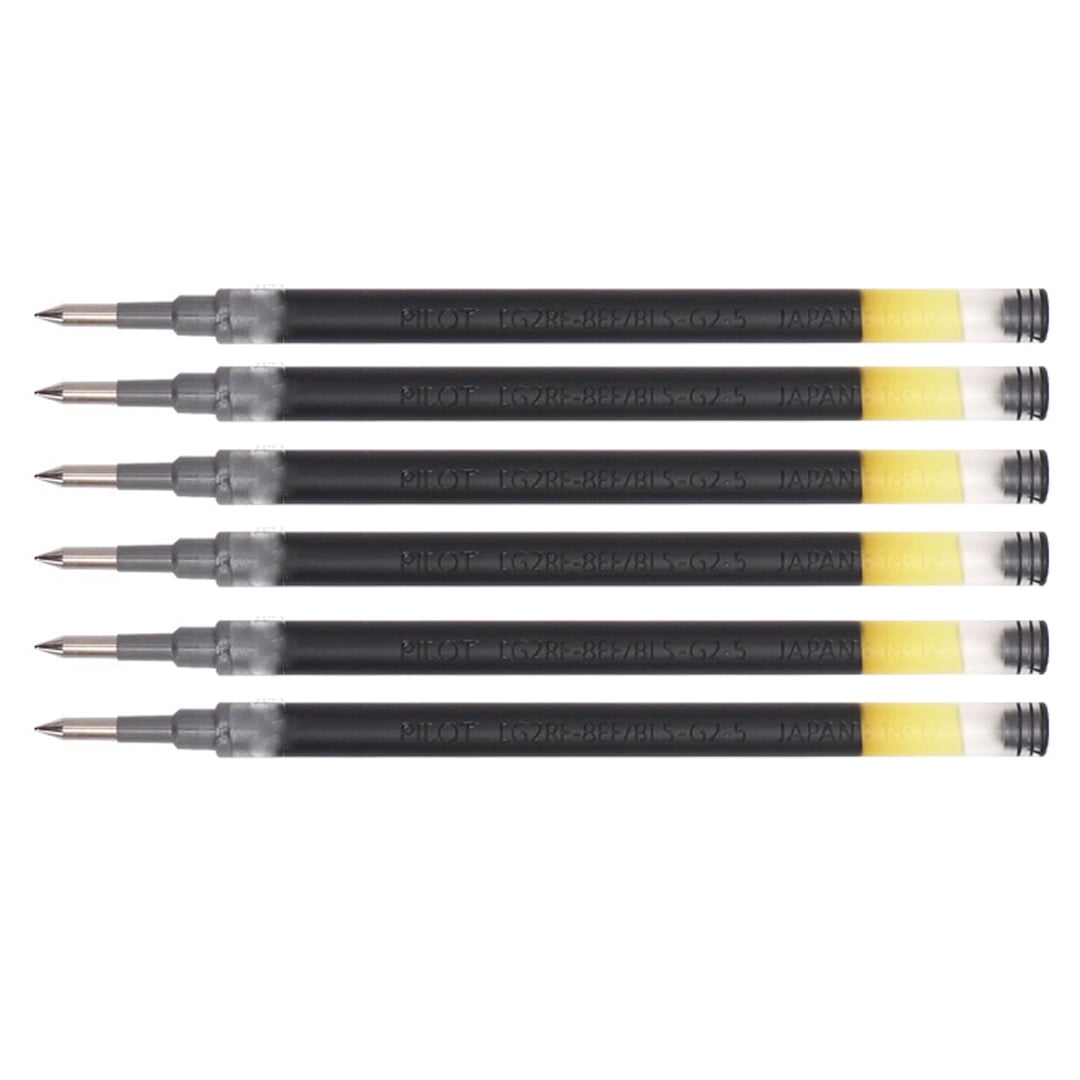 Gel Pen Refill Ink For PILOT FriXion 0.5mm Needle Tip BLS-G2-5 Rolling Ball Pens Black/Blue Ink