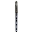 thumbnail image 1 of Gel Pen, Stick, Medium 0.7 mm, Black Ink, Silver/Black Barrel, Dozen, 1 of 8