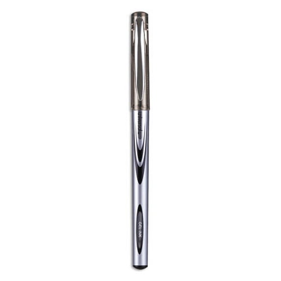 Gel Pen, Stick, Medium 0.7 Mm, Black Ink, Silver/black Barrel, Dozen | Bundle of 2 Dozen