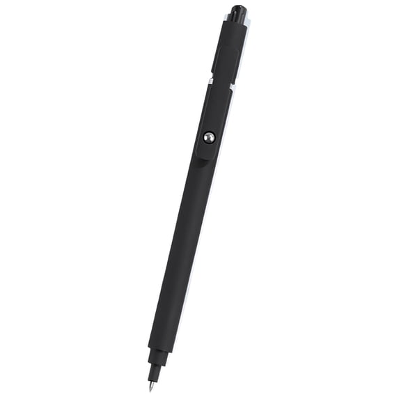 Gel Pens, 0.5mm Black Ink Quick Dry Ball Point Pens, Fine Point Smooth Writing Pens, #K