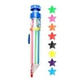 thumbnail image 1 of Gel Pens 8 Colors Medium Point Colored Pens Retractable Gel Ink Pens with Comfort Grip Multicolor Kindergarten Art Doodle Coloring Pencils Drawing for Office Supplies, 1 of 5