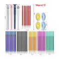 thumbnail image 1 of Gel Pens Fine Point, Erasable Ink Pens, 0.5 in Point, Colorful Inks, Daily Logging, Office Supplies, Bear Character Design, 4 Pc Erasers, 1 of 6