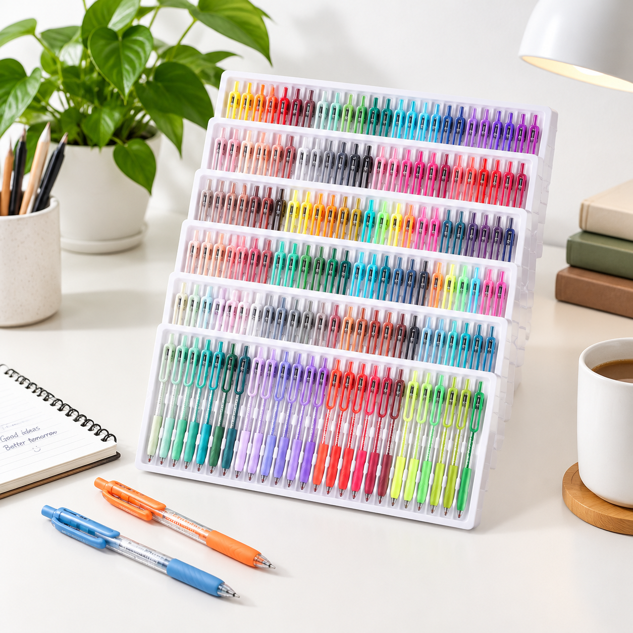 Gel Pens For Coloring 144 Colors Retractable Colored - Walmart.com