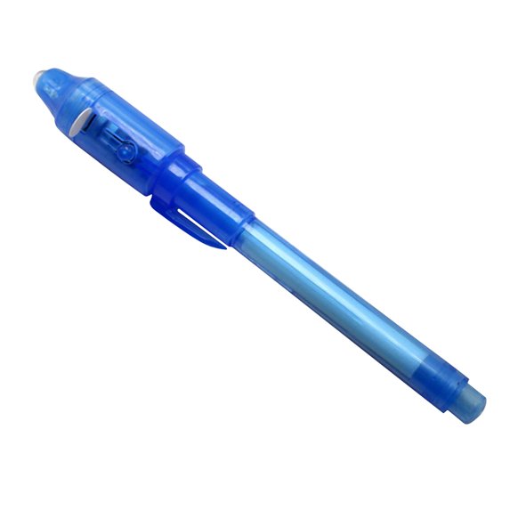Gel Pens Fountain Pen Multifunction Luminous Light Invisible Ink Pen Plastic Big-headed Pen LED Light Pen Toy Pen for Journal Notebook in Office Home 1ml
