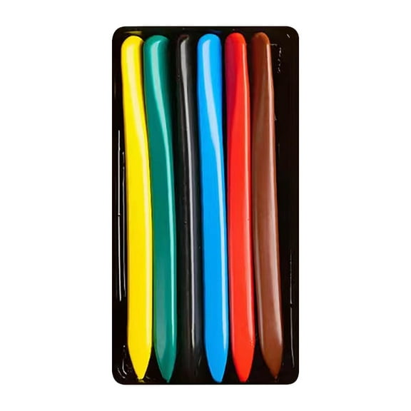 Gel Pens Triangular Plastic Crayon Not Dirty Hands Safe Washable Toddler Painting Brush Graffiti Pen