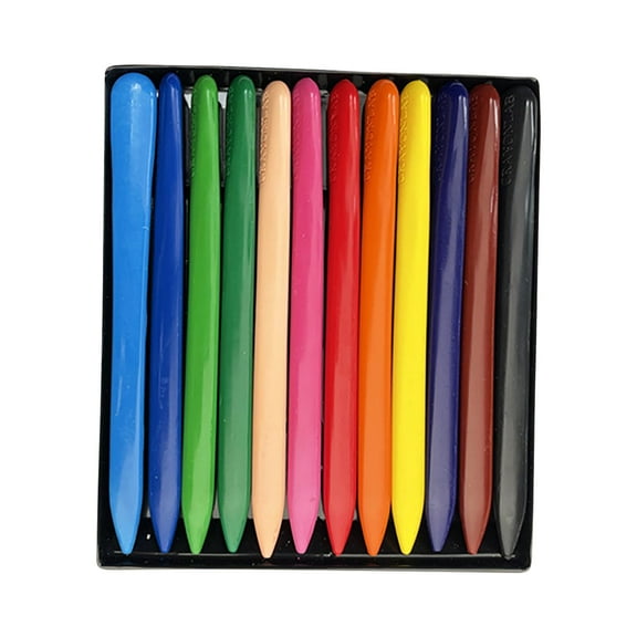 Gel Pens Triangular Plastic Crayon Not Dirty Hands Safe Washable Toddler Painting Brush Graffiti Pen