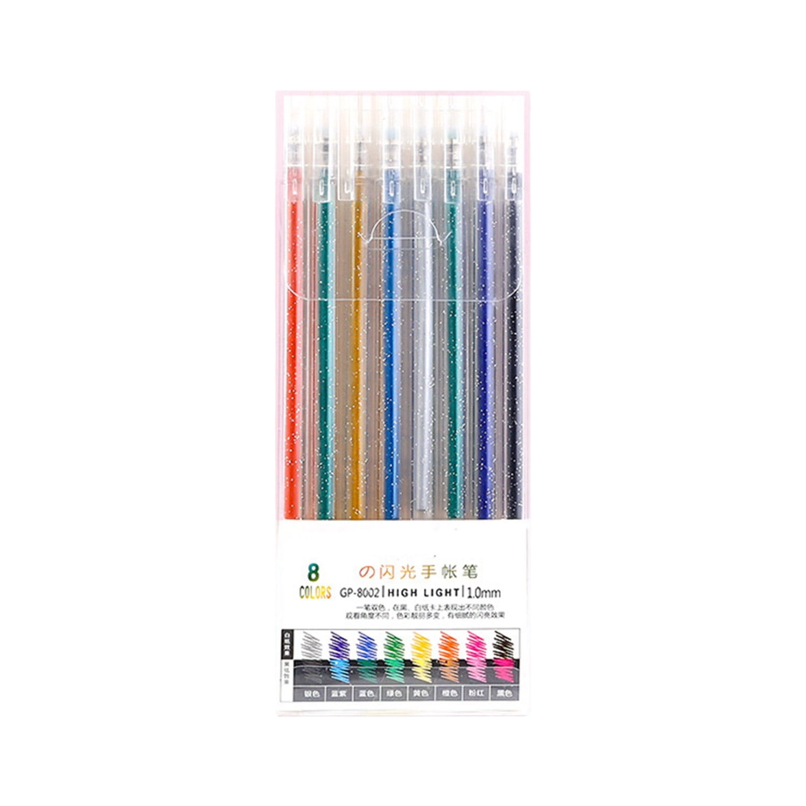 Gel Pens for Adults Coloring Books, Multiple Colors 1mm Fine Point Gel Marker Pen Set for Drawing, Journaling, Crafts