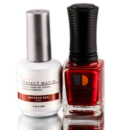 Lechat Perfect Match Duo Gel Lacquer Emperor Red PMS003