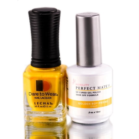 Gel Polish: Lechat Nobility Perfect Match Nail Polish Gel (Color : 64 - Golden Boy Friend)