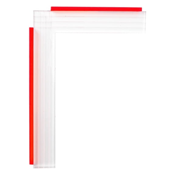 Gel Printing Plate Alignment Tool - Large Gel Plate Printing Placement Tool for Printmaking and Mixed Media Art Small