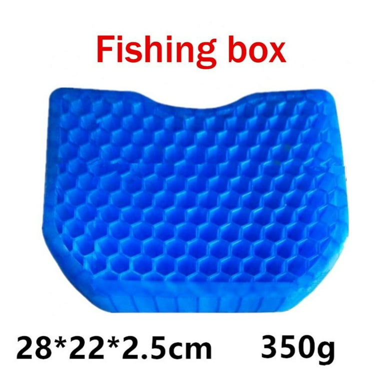 Gel Seat Cushion, Extra Thick Office Seat Cushion with Non-Slip Cover,  Breathable Chair Pads Honeycomb Design Absorbs Pressure Points for Car  Office