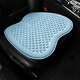 thumbnail image 1 of Gel Seat Cushion, Cool Chair Cushion for Office Chairs, Driving Car Cushions Breathable, Wheelchair Cushions for Pressure Relief, Back Pain for Seat Cushion, Chair Pad with No-Slip Cover (Light Blue), 1 of 7