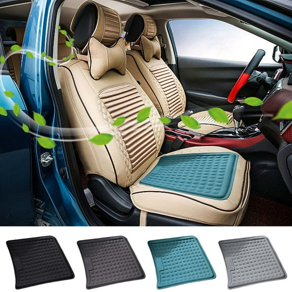Gel Seat Cushion Kadlawus Under $5 ! Honeycomb Cooling Pad for Car Office Chair Long Sitting Comfort Summer Use Breathable Support Pain Relief Comfortable Ergonomic Design