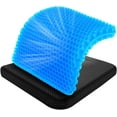 thumbnail image 1 of Gel Seat Cushion for Long Sitting, Breathable Gel Chair Cushion Cooling Pressure Relief Cushion Soft Chair Pads for Wheelchair, Office Chair, Car Seat, Home (18.5x17.5x1.4 inch), 1 of 4