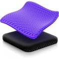 thumbnail image 1 of Gel Seat Cushion for Long Sitting, Double Thick Office Desk Home Wheelchair Seat Cushions for Back Hip Sciatica Tailbone Pain Sore Pressure Relief, Gel Cooling Game Chair Pads for Car Truck Driver, 1 of 8