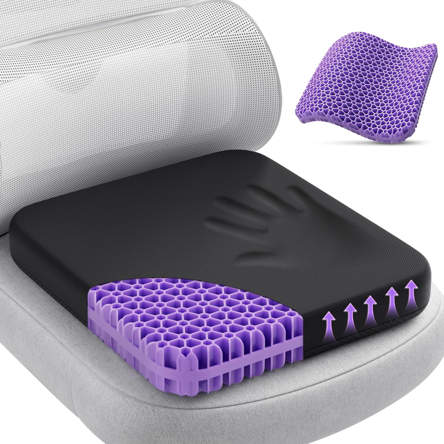 Gel Seat Cushion For Long Sitting Pressure ZONAHOK
