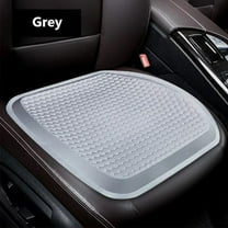 Gel Seat Cushion for Long Sitting, Extra Thick Gel Cushion for Wheelchair Soft Chair Pads Cushion for Office Home Chairs Car Seats Long Trips - Back Sciatica Hip Tailbone Pain Relief Cushion (Gray)