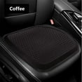thumbnail image 1 of Gel Seat Cushion for Long Sitting, Extra Thick Gel Cushion for Wheelchair Soft Chair Pads Cushion for Office Home Chairs Car Seats Long Trips - Back Sciatica Hip Tailbone Pain Relief Cushion (Coffee), 1 of 4