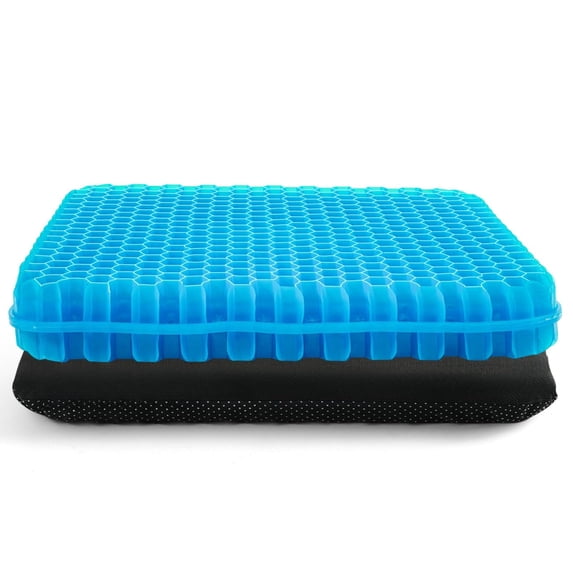 Gel Seat Cushion for Long Sitting - Extra Thick Soft Large Gel Cushion, Pressure Relief Cushion for Office Chair Gel Pad for Car