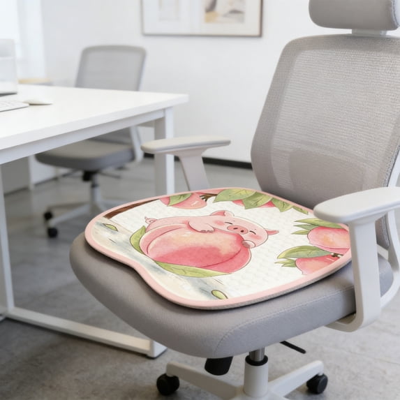 Gel Seat Cushion for Office Chair Cooling Honeycomb Breathable Non-Slip Cushion for Long Sitting Tailbone Pain Relief