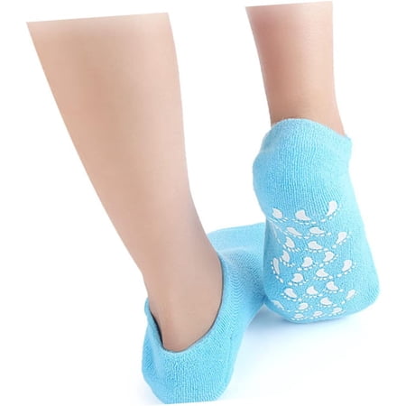 2 Pairs Foot Moisturizing Socks Spa Socks Boat Socks Foot Protective Socks Gel Soft Foot Protector Moisturizing Socks Foot Care Socks Gel Socks Spa Socks