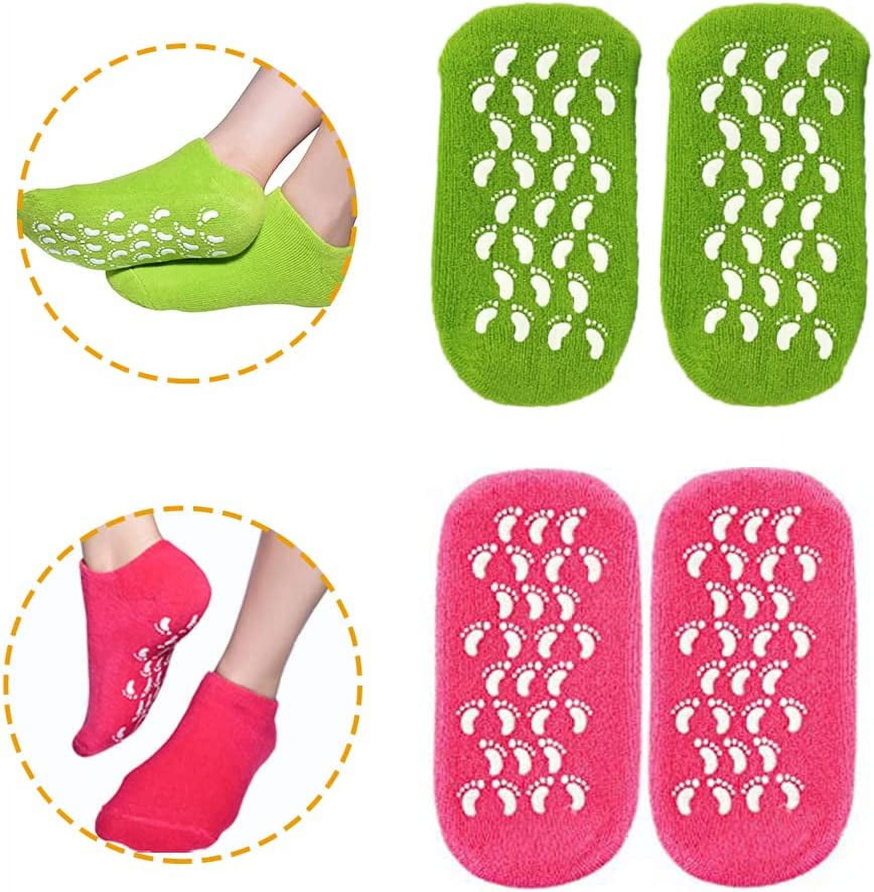 Gel Socks, Moisturizing Socks, Soft Moisturizing Gel Socks, Gel Spa