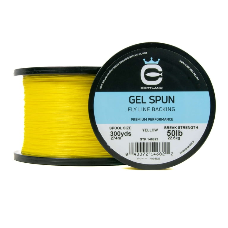 Kylebooker Fly Line Backing Line 20/30LB 100/300Yards Orange Green Braided  Fly Fishing Line