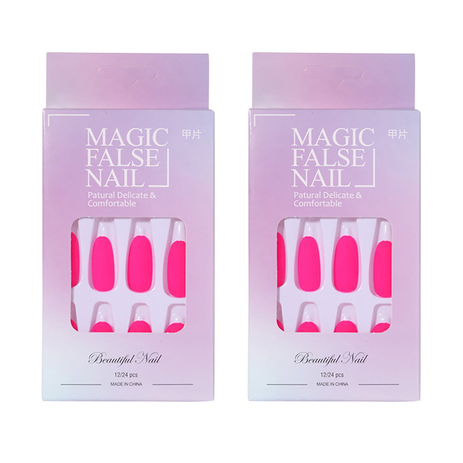 Gel Tip Nail Tips Coffin Shape Nail Sizing Chart Coffin Shaped Nail