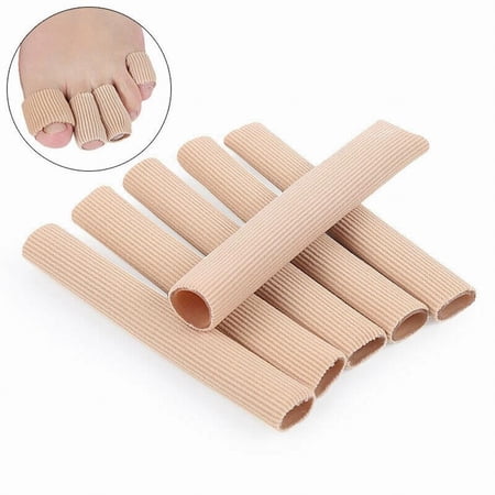 Gel Toe Protector Tube Bandage Finger Protection Pain Relief Foot Separators