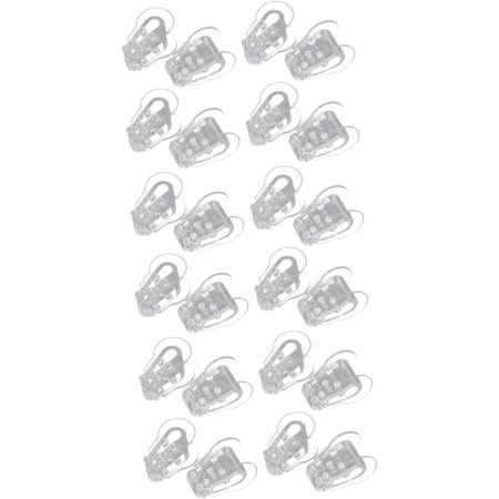 Gel Toe Separator 24 pcs Transparent Tools Relieving Separators Salon Overlapping Separator Protector Pressure for