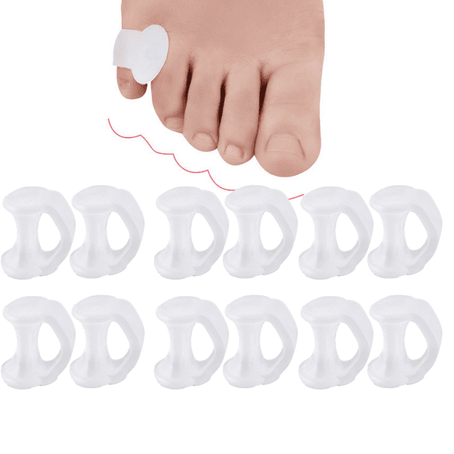 Gel Toe Separator Gel Toe Separator, Little Toe Spacers for Overlapping