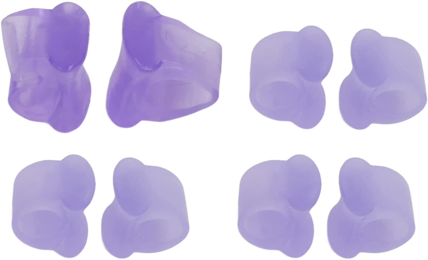 Gel Toe Separators,4 Pairs Toe Separator Silicone Bunion Hallux Valgus ...
