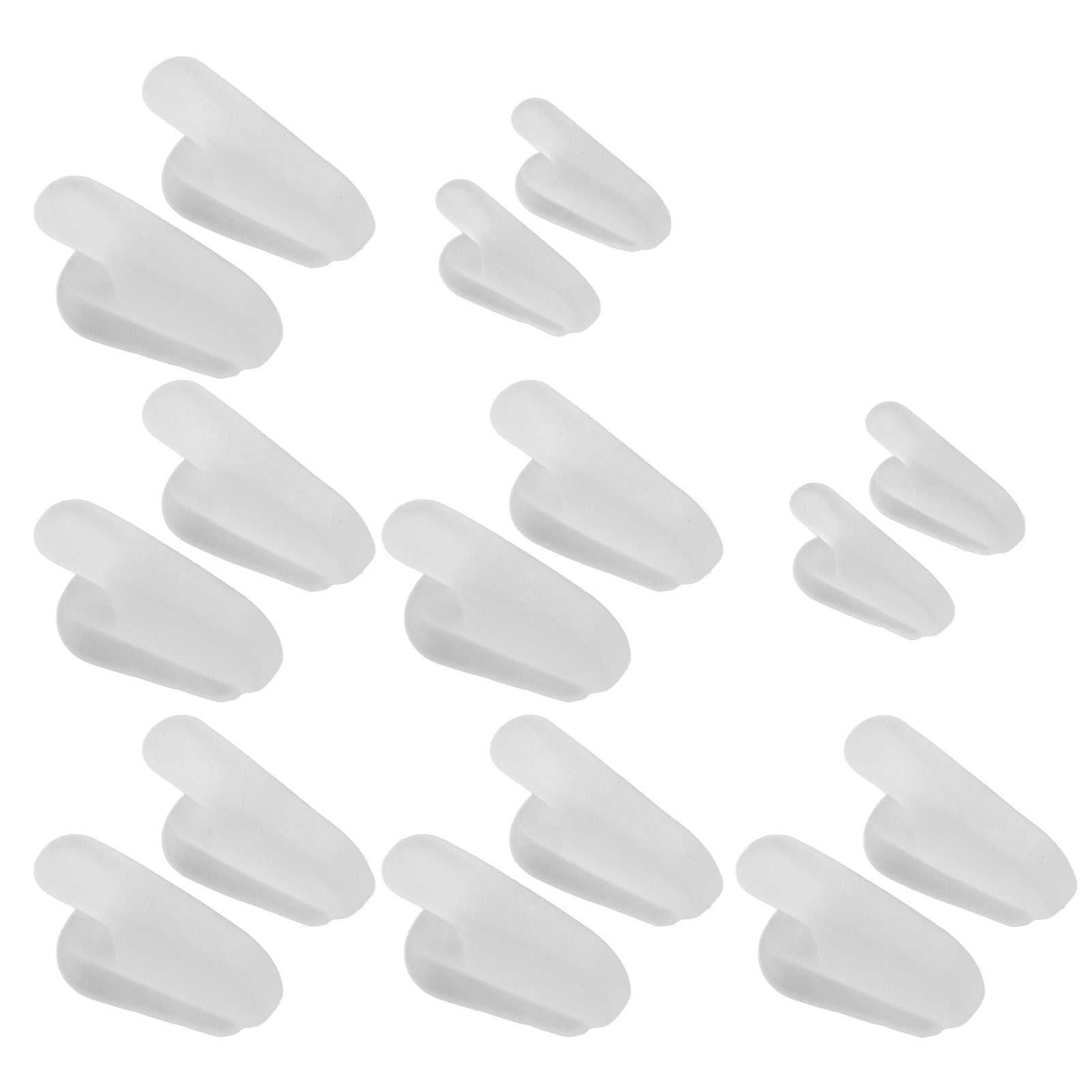 Gel Toe Separators,ANGGREK 8 Pairs Toe Separator Silicone Soft Elastic